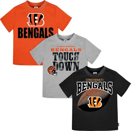 Vista 12 de Gerber Unisex Baby NFL 3 Pack Short Sleeve Team Fan Tee Shirt