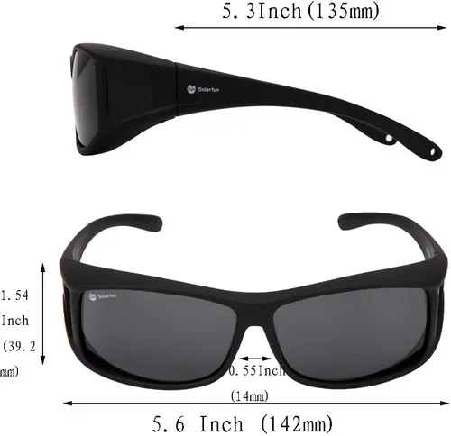 Vista 3 de Solarfun - Gafas de sol polarizadas para conducción de hombres y mujeres