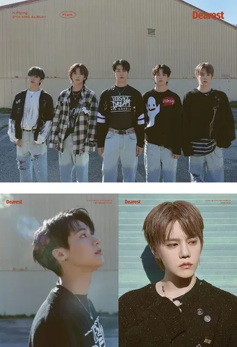 Vista 3 de N.FLYING DEAREST 8th Mini Album ( FROM Ver. )+1ea Folded Poster(First Press Only!) K-POP SEALED