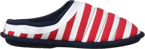 Vista 6 de Dearfoams - Zapatillas de zueco para niños y niñas, diseño de estrellas y rayas