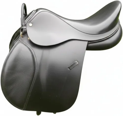 Vista 3 de Correa de cuero para silla de montar inglesa - Mango de seguridad para equilibrio y un asiento seguro al montar a caballo