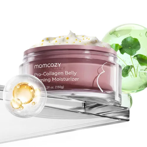 Vista 12 de Momcozy Aceite en crema todo en uno para estrías, dúo de muestra, alternativa al aceite de vientre y crema hidratante no grasa, seguro