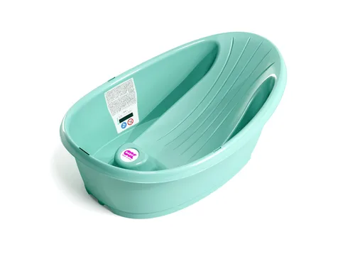 Vista 9 de OKBABY Splash - Baño para bebé, base antideslizante con termómetro digital de cristal líquido microencapsulado integrado, soporte de espalda en Gris