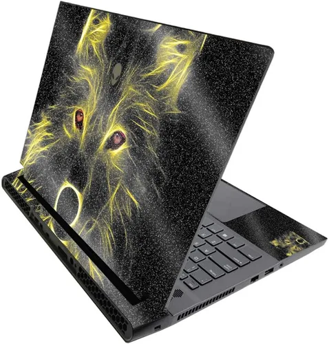 Vista 150 de MightySkins - Skin brillante con purpurina para Alienware M17 R3 (2020) y M17 R4 (2021) - Diversión de los años 90 Acabado duradero con purpurina