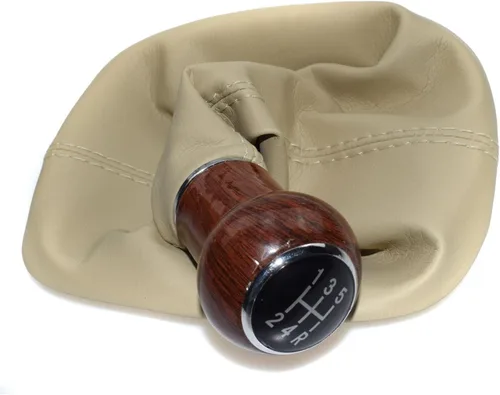 Vista 5 de eGang Auto Pomo de palanca de cambios de madera para Volkswagen Passat 1998-2004