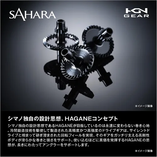 Vista 8 de Shimano 22 carretes de pesca Sahara enviados desde Japón Modelo 2022