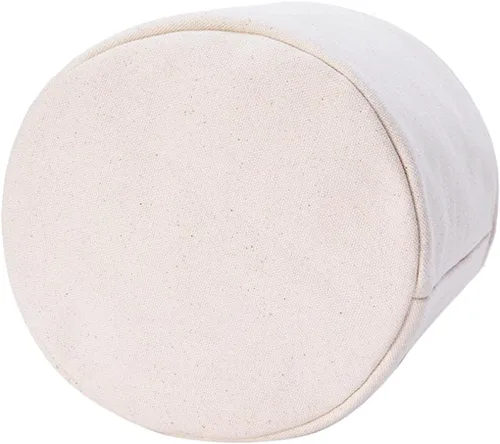 Vista 6 de Organizador de bolso alto para mujer, de lona, redondo, organizador de bolso, bolso organizador redondo para cosméticos, bolsa de maquillaje