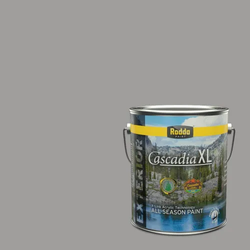 Vista 4 de Rodda Paint CASCADIA XL Pintura e imprimación satinada exterior en uno, cuarto de galón, pimienta de Jamaica
