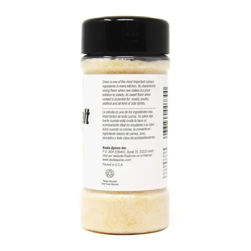 Vista 2 de Badia Sal de cebolla, 4.5 oz - Sabor rico de cebolla con sal
