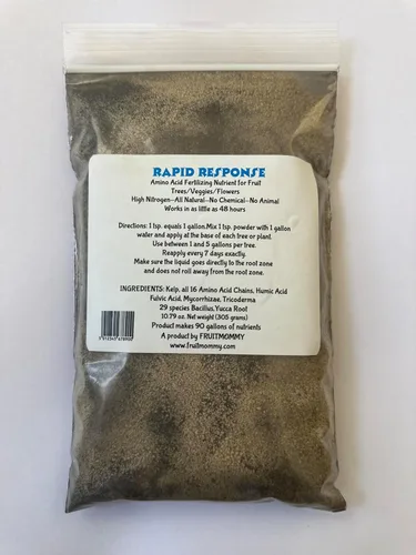 Vista 3 de Fruitmommy Organic Solutions - Fertilizante orgánico soluble en agua de acción rápida para verduras, plantas, flores y árboles frutales