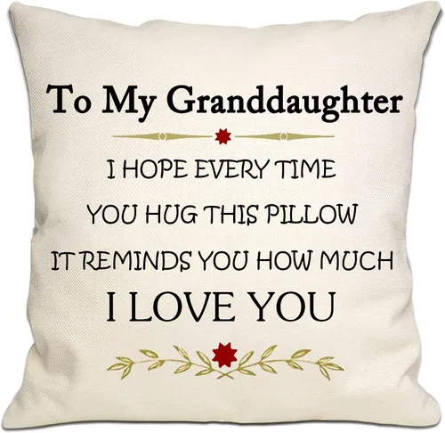 Vista 4 de Funda de almohada de Bommex Cousin Reminder - Abraza y siéntete amado cada vez
