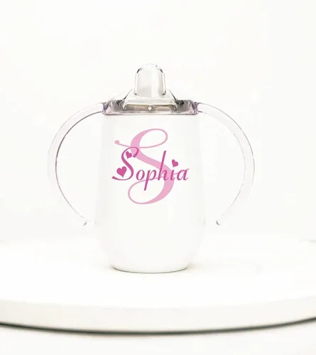 Vista 4 de Chupete personalizado con nombre, paquete de 2, rosa (0-6 meses)