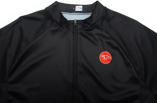 Vista 4 de Conjunto de camiseta de ciclismo para hombre, manga larga, ropa de ciclismo, camisetas de bicicleta de carretera, camiseta de bicicleta