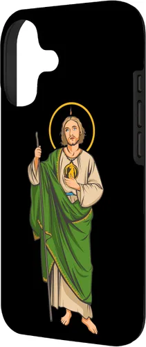 Vista 2 de San Judas Tadeo, Santo de las causas difíciles - Funda para iPhone 17