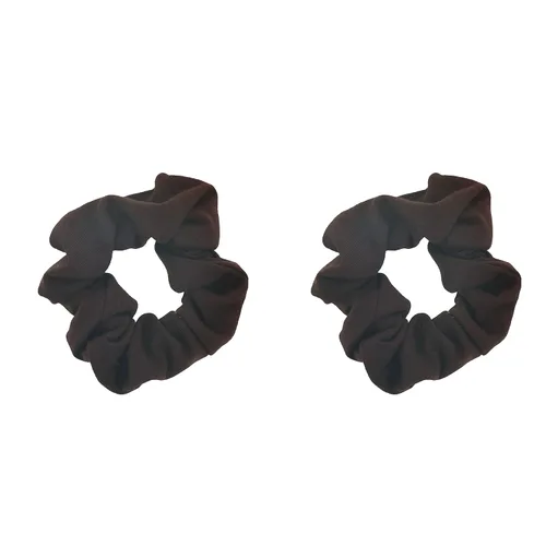 Vista 33 de Juego de 2 bandas lisas para el cabello Negro