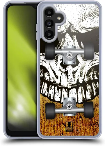 Vista 8 de Head Case Designs Flight Skateboards Gel Case [Military Grade Protection] Compatible with Samsung Galaxy A13 5G (2021)