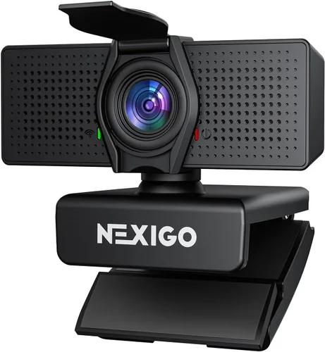 Vista 12 de Certificada para Zoom, NexiGo N940P (Gen 2) Cámara web con zoom 2K y control remoto Sensor Sony Starvis Zoom 3X de acercar y alejar Micrófono