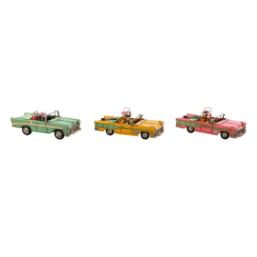 Vista 4 de Figura Decorativa Home ESPRIT Coche