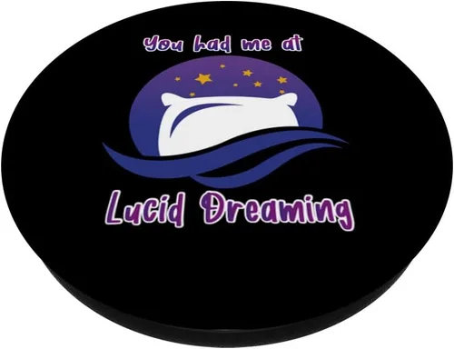 Vista 2 de You Had Me At Lucid Dreaming PopSockets Swappable PopGrip