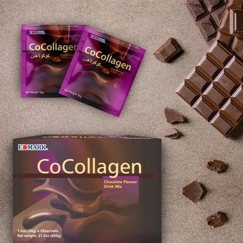 Vista 5 de EDMARK COCOLLAGEN - Polvo saborizado Colágeno marino con extractos naturales Apoya la elasticidad de la piel, hidratación y luminosidad Bebida