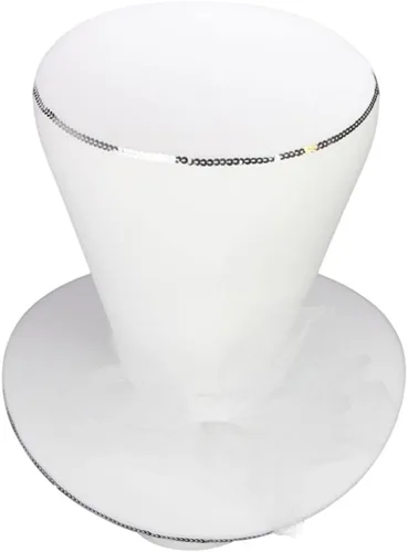 Vista 161 de Foam Party Hats: Feathers Princess Crown – Handmade Fancy Feather Crown for Weddings, Parties & Costumes