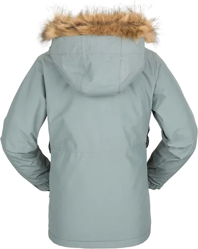 Vista 2 de Volcom Chaqueta de nieve con aislamiento So Minty para niñas Nieve