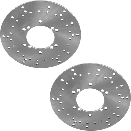 Vista 6 de Caltric Rotor de disco de freno delantero compatible con Polaris Diesel 455 4x4 UTV SxS 2000 2001