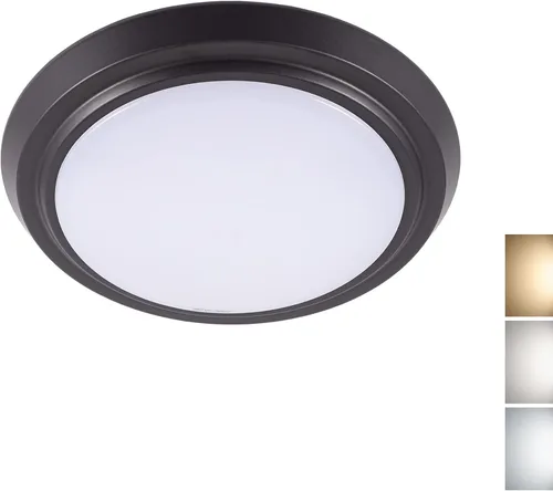 Vista 9 de YoonLIT - Lámpara de techo LED de montaje empotrado de 7 pulgadas, 120 V, 3000 K/4000 K/5000 K CCT ajustable, lámpara de techo regulable, 12 W, 800