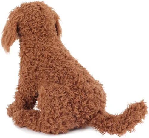 Vista 4 de MY DOG - Choco de caniche de juguete - Animal de peluche prémium para perros - realista y realista
