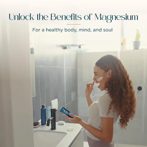 Vista 7 de Abundant Natural Health MAG I.C. Loción de magnesio, 3.0 fl oz Infundido con pepino, calma y relaja los músculos, absorción rápida, sin fragancia