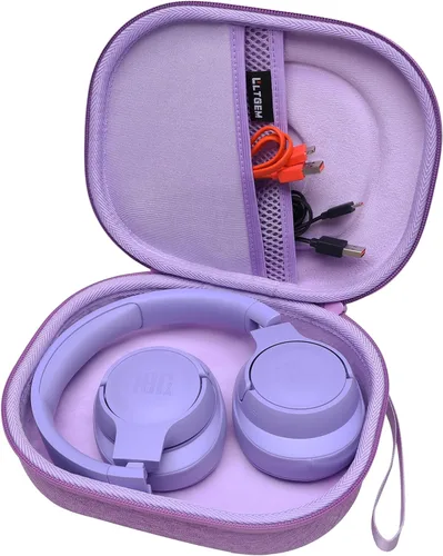 Vista 22 de Funda para auriculares JBL Tune 780NC/770NC/530BT/730BT/720BT/670NC 1. Exterior negro + gris
