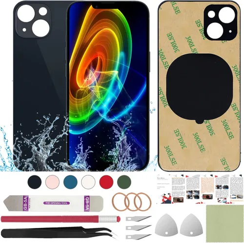 Vista 15 de Funda trasera de repuesto compatible con iPhone 8 de 4.7" + Herramientas profesionales (Gris espacial) Incluye herramientas profesionales, cinta