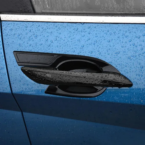 Vista 7 de 4 piezas compatibles con Hyundai Elantra 2025 2024 2023 2022 2021 Accesorios deportivos para manija de puerta exterior de automóvil - Negro brillante