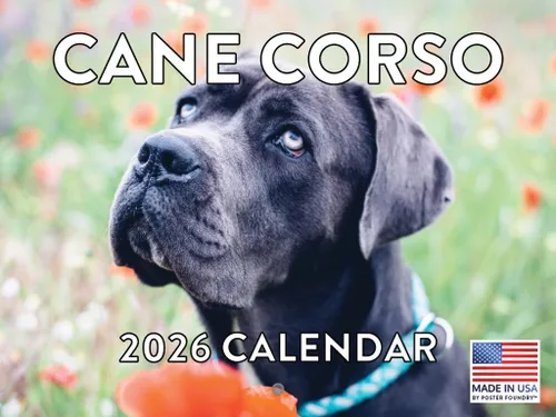 Vista 136 de Calendario mensual de pared Airedale Terrier Dog 2027 rojo (Airedale Terrier)