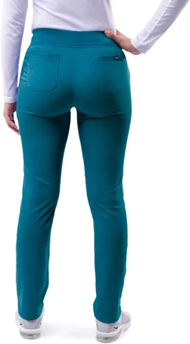 Vista 2 de Adar Pro Scrubs - Pantalones ajustados de yoga para mujer