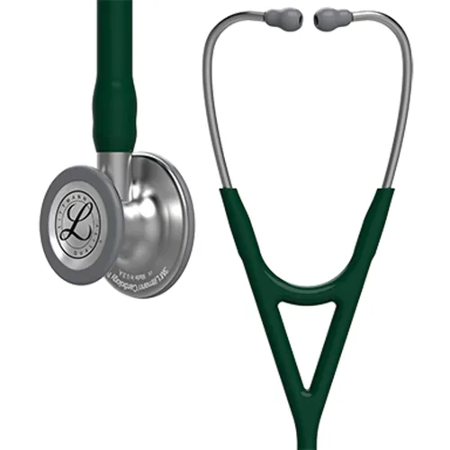 Vista 13 de Estetoscopio de diagnóstico 3M Littmann Cardiology IV, 6187C, más de 2 veces más fuerte, pesa menos, tubo de 27" con acabado satinado azul