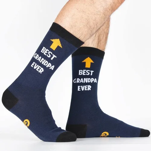 Vista 2 de Veachog Calcetines para abuelos para hombres, regalos de cumpleaños para papá, tío, hermano, hijo, marido, novio, suegro, regalos de jubilación
