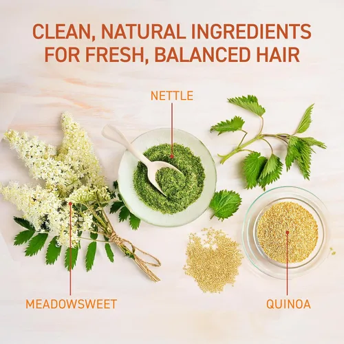 Vista 5 de TBH Champú para adolescentes y niños, champú hidratante ligero y desenredante para cabello seco, graso, fino, rizado y todo tipo de cabello, champú