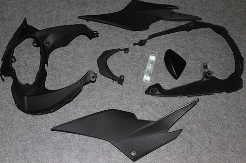 Vista 4 de Kit de carenado de motocicleta sin pintar para NINJA 250R EX250 2008 2009 2010 2011 2012 (15 piezas)