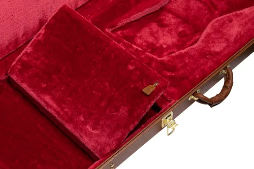 Vista 3 de Gibson Explorer Original Hardshell Case, Marrón