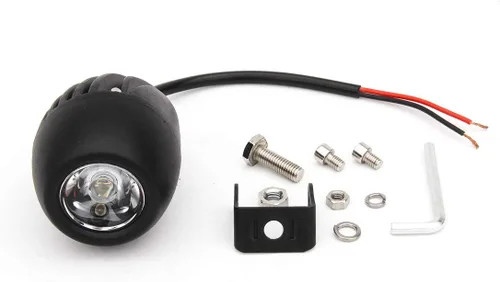 Vista 8 de Chelhead - Luces de conducción LED compactas de 2.7 pulgadas, 2 luces LED redondas de 20 W 7D de haz puntual de 20 W, luces LED pequeñas todoterreno