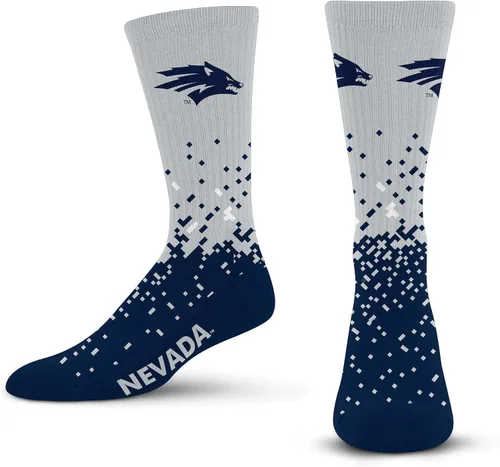Vista 12 de For Bare Feet Calcetines de la NCAA para niños y niñas, unisex, Spray Zone Crew, para jóvenes