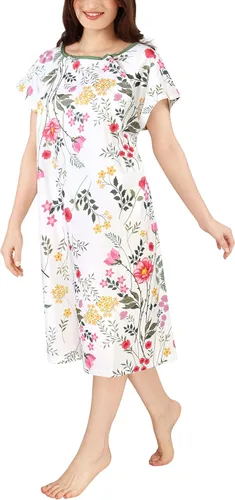 Vista 16 de Utopia Care Bata de hospital para mujer, suave, cómoda y elegante bata de paciente