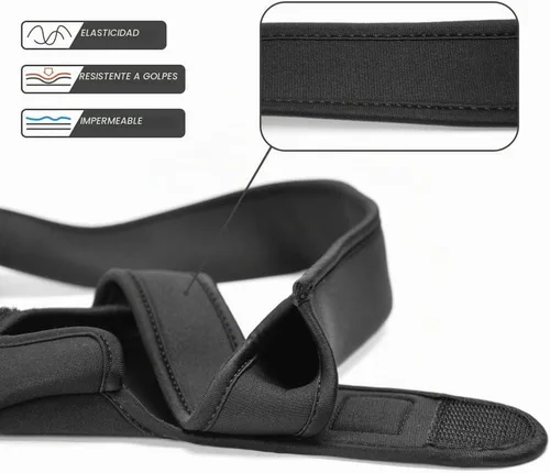 Vista 6 de SF Calcetines para caña de pescar, guantes protectores de manga para poste 2 en 1-Blcak-mano izquierda-1 pieza