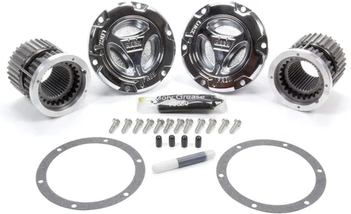 Vista 10 de WARN Bujes de bloqueo manual negros premium 35 Spline para Ford Super Duty 05-26 Ford F‑250/F‑350/F‑450/F‑550, negro con recubrimiento en polvo
