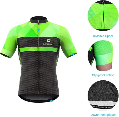 Vista 5 de LAMEDA - Maillot de ciclismo de manga corta para hombre