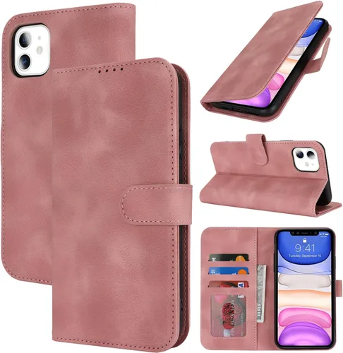Vista 97 de Funda tipo cartera para iPhone 8 Plus iPhone 7 Plus con tarjetero para iPhone 8 Plus, funda tipo cartera para mujeres y hombres, de piel sintética