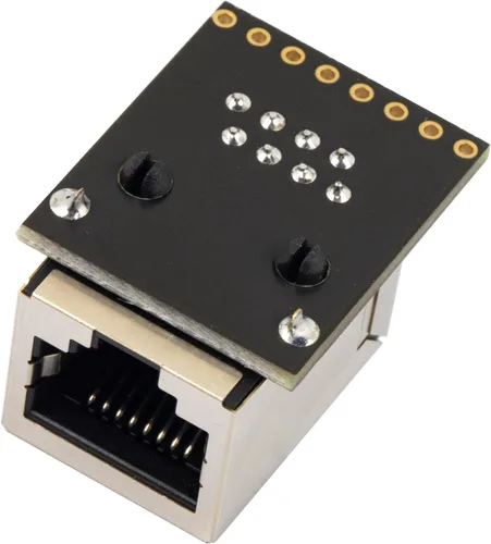Vista 5 de 6pcs RJ45 8P8C Breakout Board Jack Conector Ethernet con 8Pin 2 Tipo Cabeceras Pin