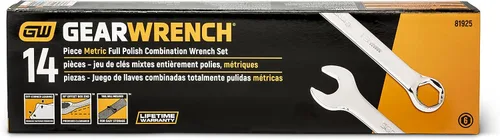 Vista 3 de GEARWRENCH Juego de llaves métricas combinadas de 6 puntos de 14 piezas 81925 (paquete de 10)