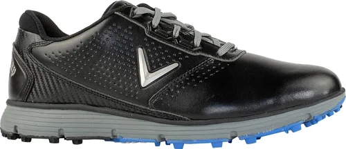 Vista 2 de Callaway Balboa - Zapatos deportivos de golf para hombre, NegroGris